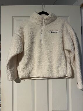 Champion Sherpa quarter zip fleece
